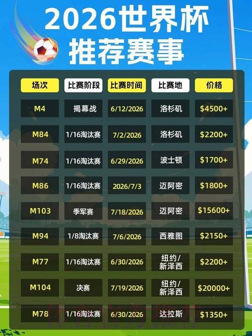 2026美加墨世界杯直播平台 2026美加墨世界杯直播平台